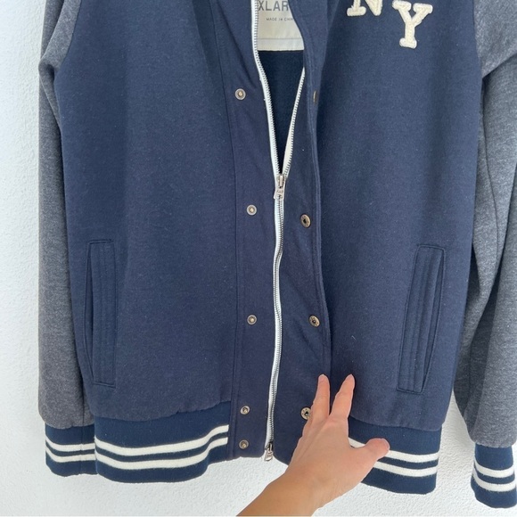 Abercrombie & Fitch Rare Varsity Bomber Basrball Jacket XL - Picture 4 of 9